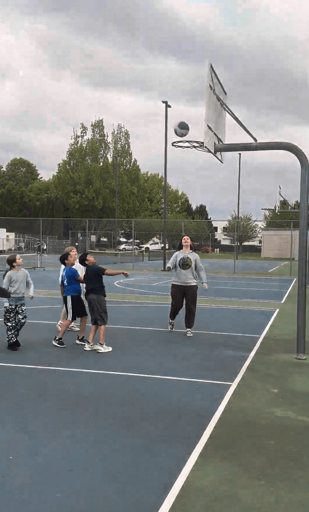 Kids basketball training at TwinTiger Academy