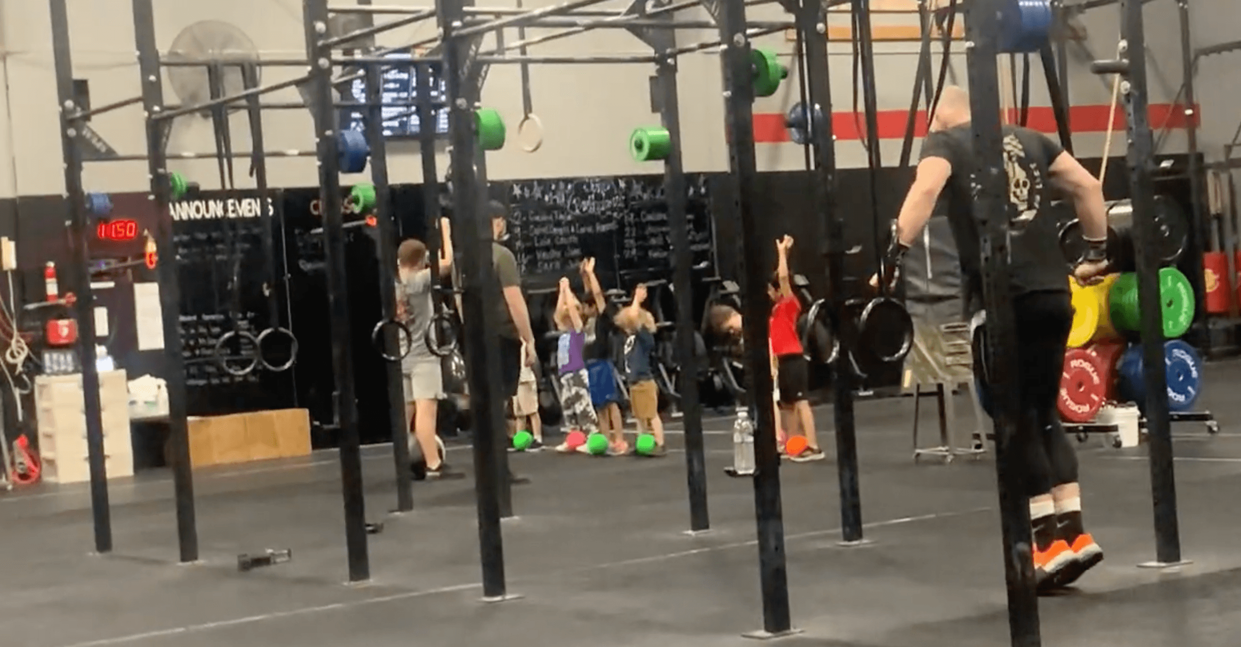 Kids CrossFit class at TwinTiger Academy