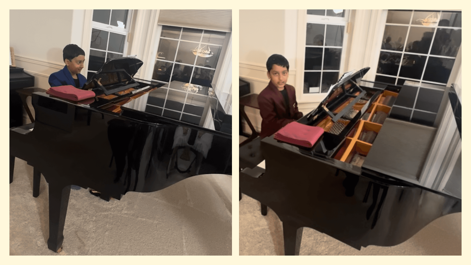 Piano lesson and practice moments at TwinTiger Academy